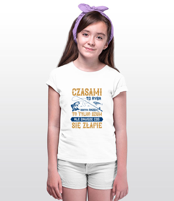 Koszulka informacyjna koszulka z nadrukiem wedkarskie dziecko jipi pl 1717 89