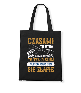 Koszulka informacyjna - Torba z nadrukiem - dla wędkarza - Gadżety