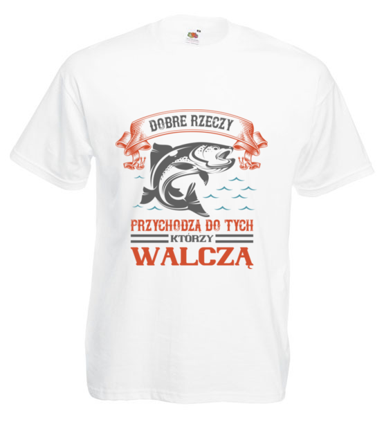 Cierpliwosc i wytrwalosc wedkarza koszulka z nadrukiem dla wedkarza mezczyzna jipi pl 1719 2