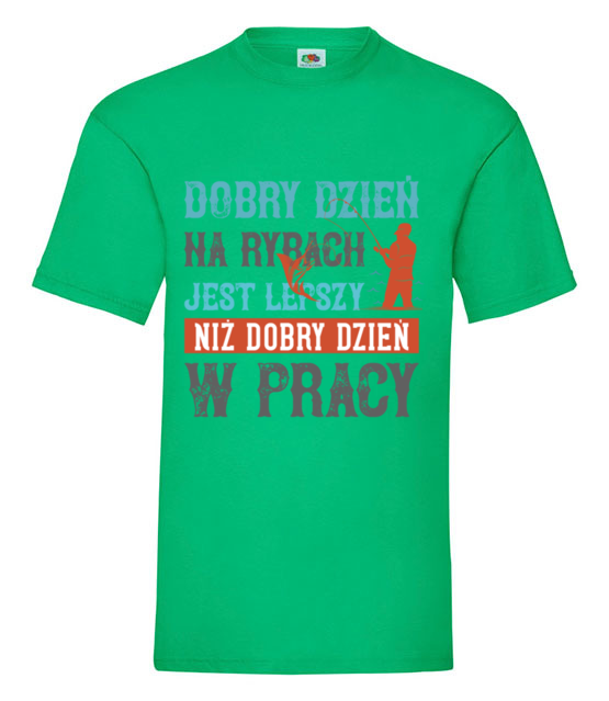 Wedkarze wiedza co dobre koszulka z nadrukiem dla wedkarza mezczyzna jipi pl 1721 186