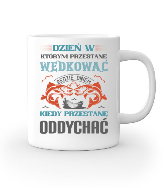 Zyciowe hobby na powaznie kubek z nadrukiem dla wedkarza gadzety jipi pl 1725 159
