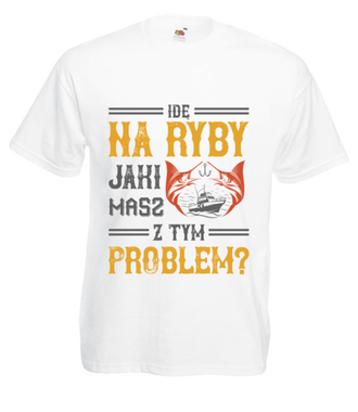 Koszulka protestacyjna - Koszulka z nadrukiem - Wędkarskie - Męska