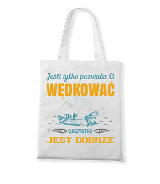 Tolerancja dla twojej pasji - Torba z nadrukiem - Wędkarskie - Gadżety
