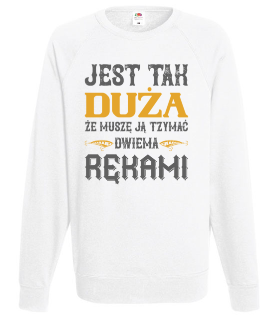 Wedkarskie przechwalki bluza z nadrukiem dla wedkarza mezczyzna jipi pl 1735 106