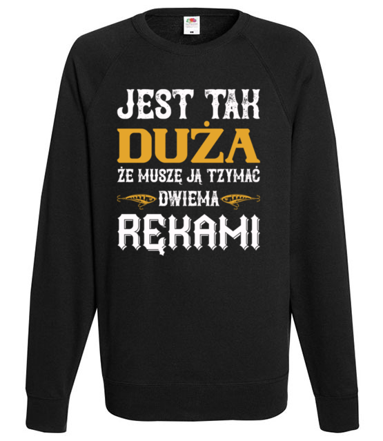 Wedkarskie przechwalki bluza z nadrukiem dla wedkarza mezczyzna jipi pl 1736 107
