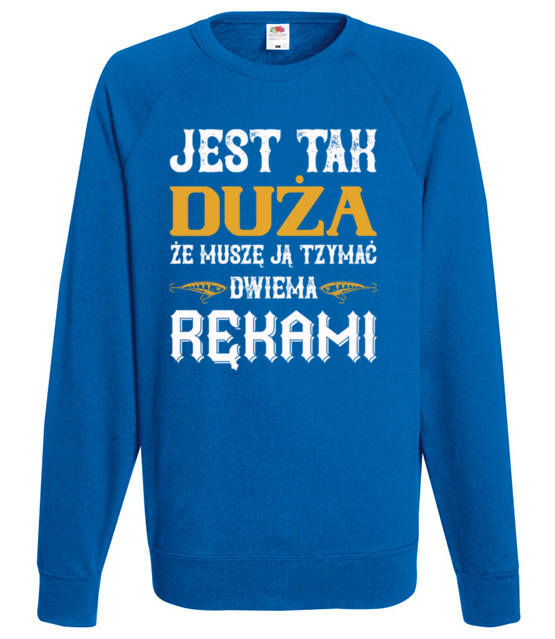 Wedkarskie przechwalki bluza z nadrukiem dla wedkarza mezczyzna jipi pl 1736 109