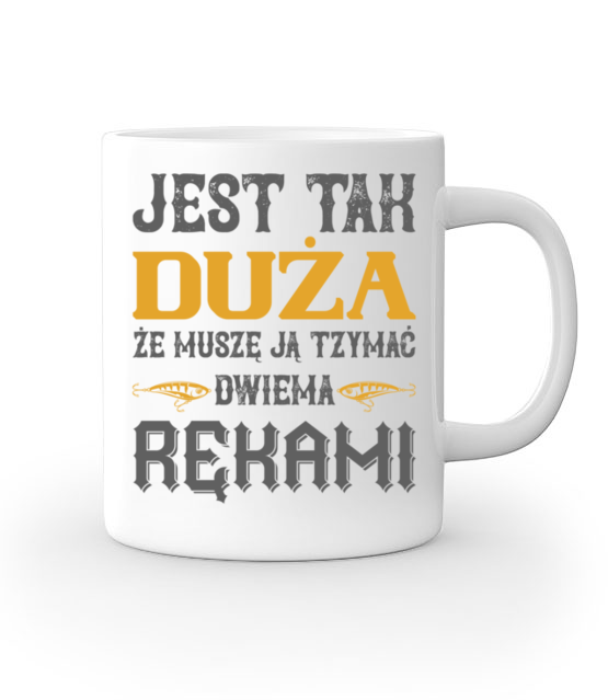 Wedkarskie przechwalki kubek z nadrukiem dla wedkarza gadzety jipi pl 1735 159