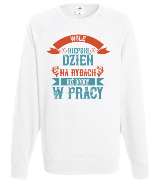 Od razu wiadomo co ci w duszy gra bluza z nadrukiem dla wedkarza mezczyzna jipi pl 1739 106