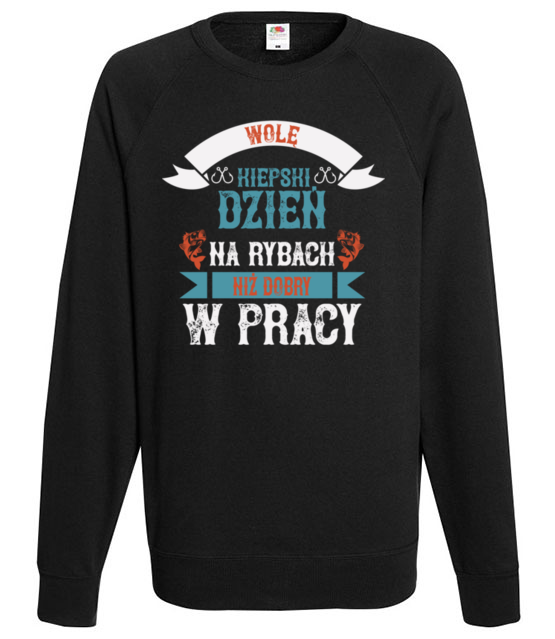 Od razu wiadomo co ci w duszy gra bluza z nadrukiem dla wedkarza mezczyzna jipi pl 1740 107