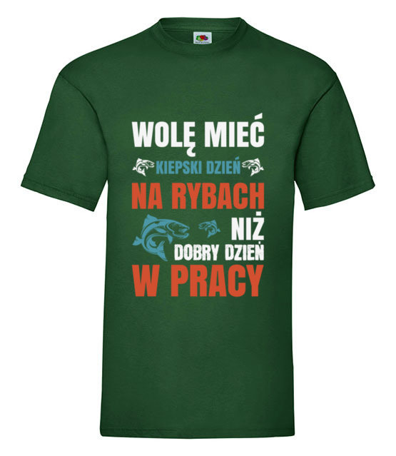 Wedkowanie to twoj sens zycia koszulka z nadrukiem dla wedkarza mezczyzna jipi pl 1742 188