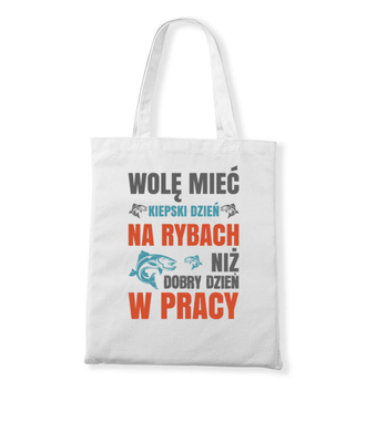 Wędkowanie to twój sens życia - Torba z nadrukiem - dla wędkarza - Gadżety