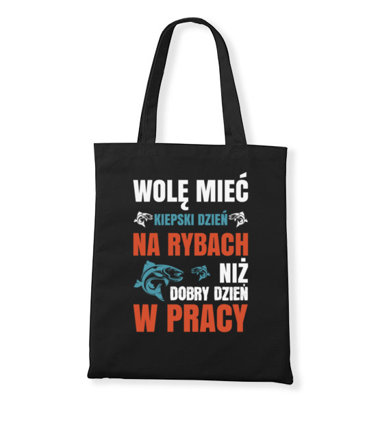 Wedkowanie to twoj sens zycia torba z nadrukiem dla wedkarza gadzety jipi pl 1742 160