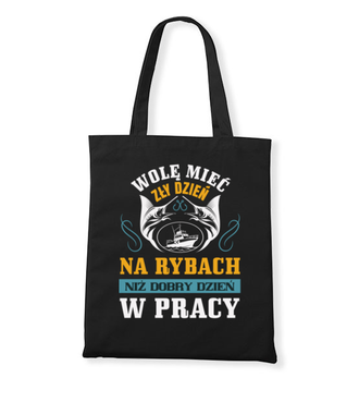 Koszulka dla wędkarza - Torba z nadrukiem - dla wędkarza - Gadżety