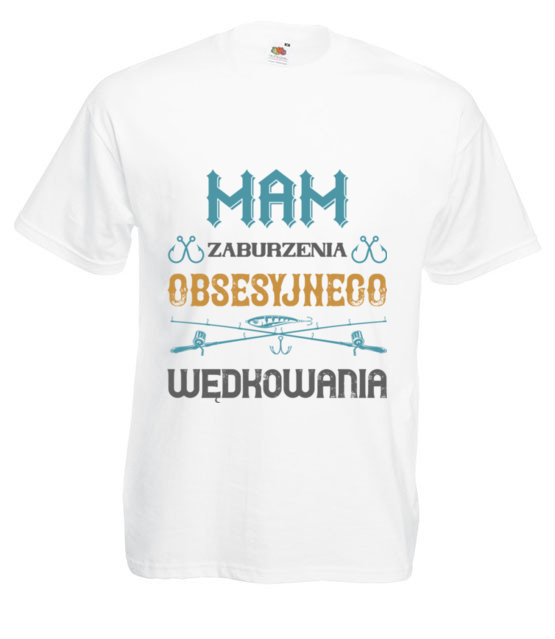 Wedkarz wariat koszulka z nadrukiem dla wedkarza mezczyzna jipi pl 1745 2