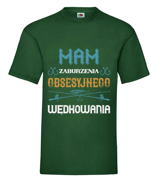Wedkarz wariat koszulka z nadrukiem dla wedkarza mezczyzna jipi pl 1746 188