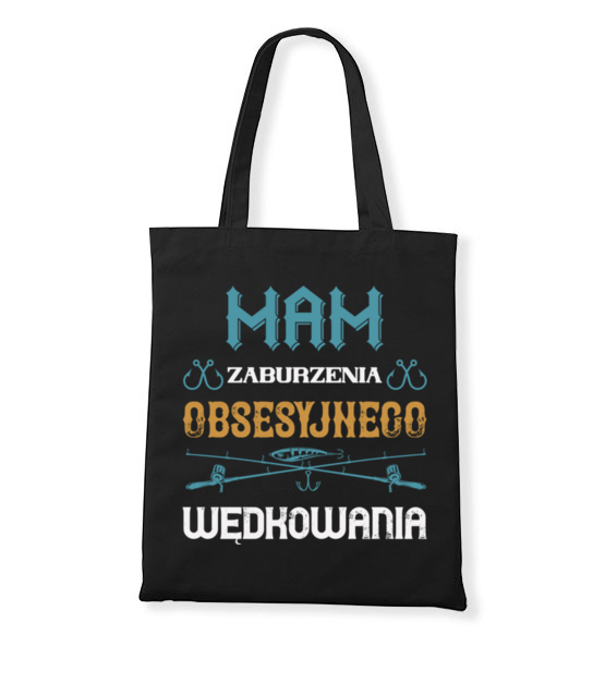 Wedkarz wariat torba z nadrukiem dla wedkarza gadzety jipi pl 1746 160