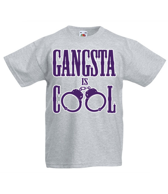 Jestem gangsta jestem cool koszulka z nadrukiem smieszne dziecko jipi pl 195 87