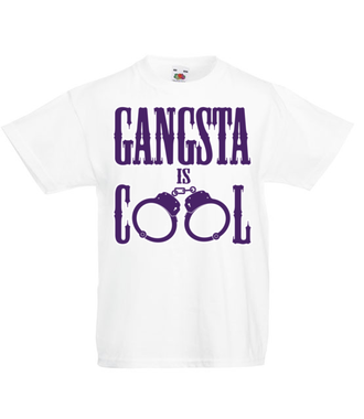 Jestem gangsta - jestem cool! - Koszulka z nadrukiem - Śmieszne - Dziecięca