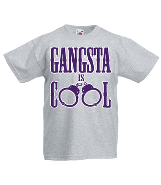 Jestem gangsta - jestem cool! - Koszulka z nadrukiem - Śmieszne - Dziecięca