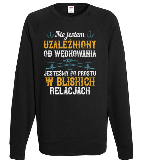 Wedkarskie poczucie humoru bluza z nadrukiem dla wedkarza mezczyzna jipi pl 1750 107