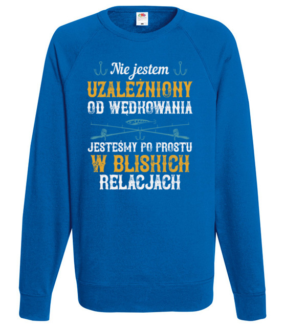Wedkarskie poczucie humoru bluza z nadrukiem dla wedkarza mezczyzna jipi pl 1750 109