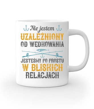 Wędkarskie poczucie humoru - Kubek z nadrukiem - dla wędkarza - Gadżety