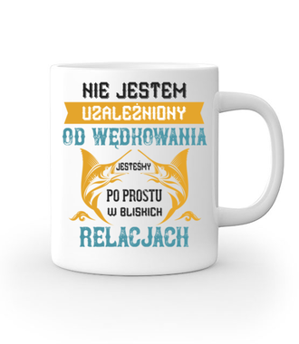 Wędkowanie na wesoło - Kubek z nadrukiem - dla wędkarza - Gadżety