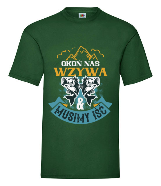 Koszulki dla wedkarskiej grupy koszulka z nadrukiem wedkarskie mezczyzna jipi pl 1756 188