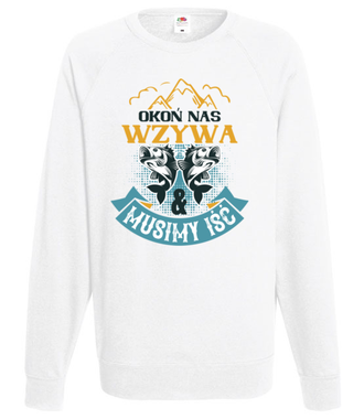 Koszulki dla wędkarskiej grupy - Bluza z nadrukiem - dla wędkarza - Męska