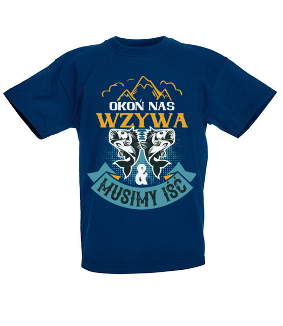 Koszulki dla wedkarskiej grupy koszulka z nadrukiem dla wedkarza dziecko jipi pl 1756 86