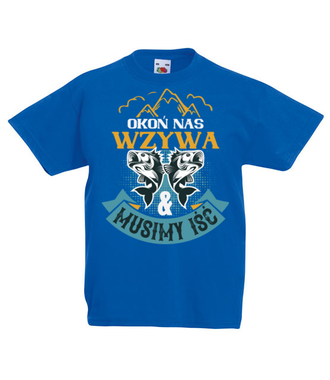 Koszulki dla wędkarskiej grupy - Koszulka z nadrukiem - dla wędkarza - Dziecięca