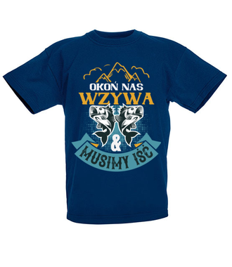 Koszulki dla wędkarskiej grupy - Koszulka z nadrukiem - dla wędkarza - Dziecięca