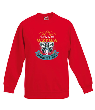 Koszulki dla wędkarskiej grupy - Bluza z nadrukiem - dla wędkarza - Dziecięca