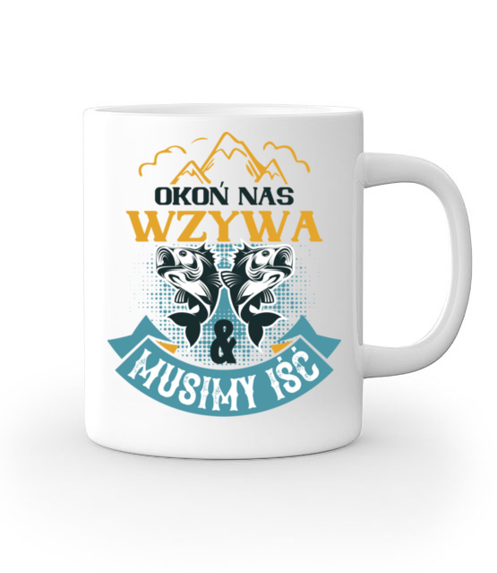 Koszulki dla wedkarskiej grupy kubek z nadrukiem dla wedkarza gadzety jipi pl 1755 159