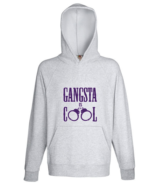 Jestem gangsta jestem cool bluza z nadrukiem smieszne mezczyzna jipi pl 195 138