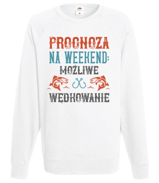 Wedkarska prognoza bluza z nadrukiem dla wedkarza mezczyzna jipi pl 1763 106
