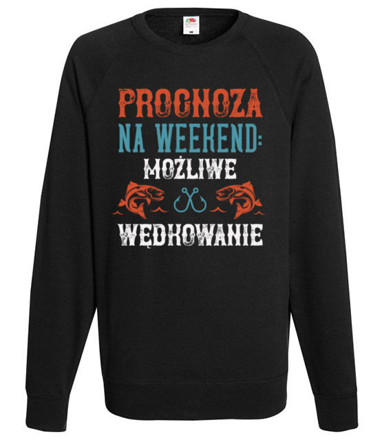 Wedkarska prognoza bluza z nadrukiem dla wedkarza mezczyzna jipi pl 1764 107