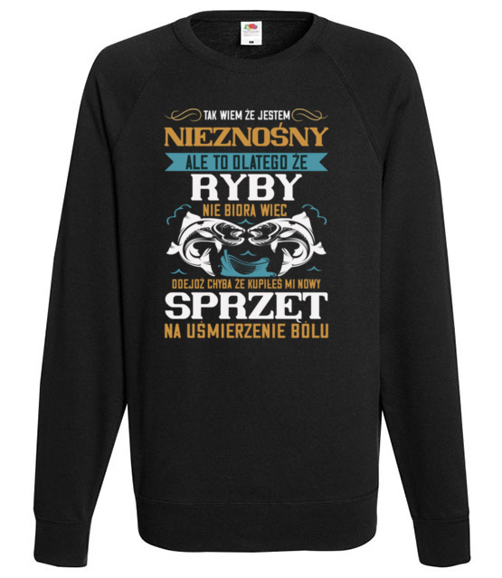 Koszulka wedkarza na gorsze dni bluza z nadrukiem dla wedkarza mezczyzna jipi pl 1774 107
