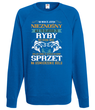 Koszulka wędkarza na gorsze dni - Bluza z nadrukiem - dla wędkarza - Męska
