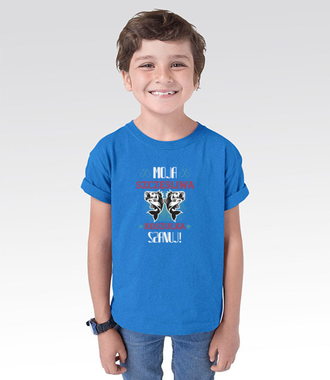 Koszulka na udane połowy - Koszulka z nadrukiem - Wędkarskie - Dziecięca
