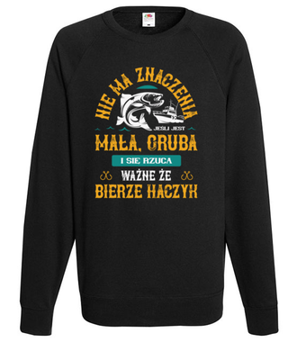 Koszulka wędkarska z podtekstem - Bluza z nadrukiem - dla wędkarza - Męska