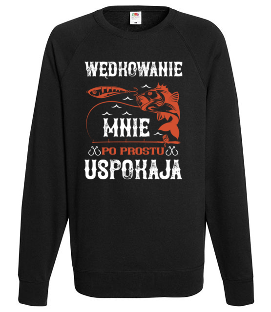 Wedkowanie koi nerwy bluza z nadrukiem dla wedkarza mezczyzna jipi pl 1788 107