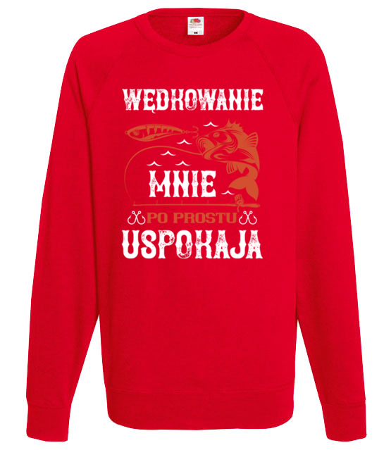 Wedkowanie koi nerwy bluza z nadrukiem dla wedkarza mezczyzna jipi pl 1788 108
