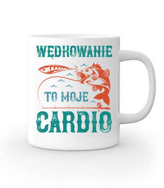 Poczucie humoru i ryby - Kubek z nadrukiem - dla wędkarza - Gadżety