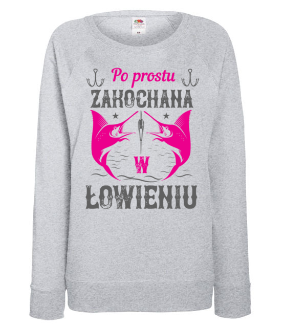 Kobieca koszulka wedkarska bluza z nadrukiem dla wedkarza kobieta jipi pl 1793 118