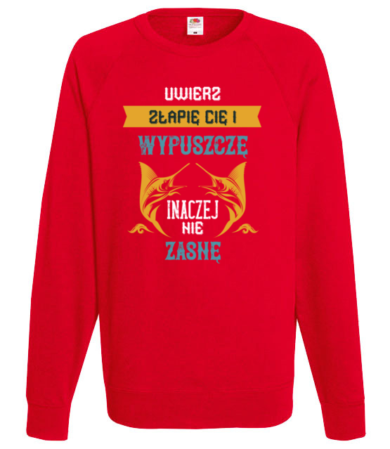 Z wedkarskim poszanowaniem zycia bluza z nadrukiem dla wedkarza mezczyzna jipi pl 1796 108
