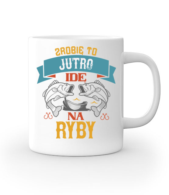 Najwazniejsze sa ryby reszta pozniej kubek z nadrukiem dla wedkarza gadzety jipi pl 1799 159