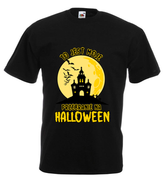 Efektowane przebranie - Koszulka z nadrukiem - Halloween - Męska