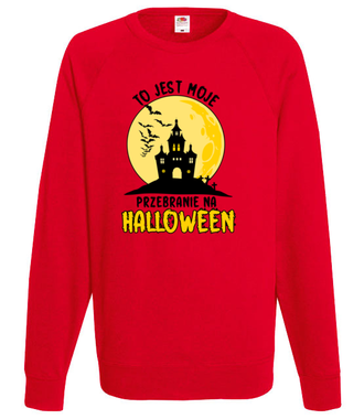 Efektowane przebranie - Bluza z nadrukiem - Halloween - Męska