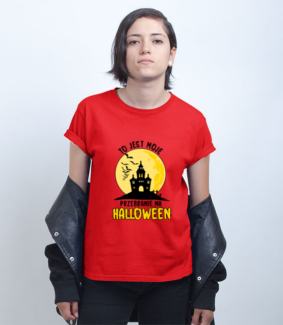 Efektowane przebranie koszulka z nadrukiem halloween kobieta jipi pl 1805 72